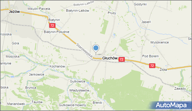 mapa Mała Strona, Mała Strona na mapie Targeo